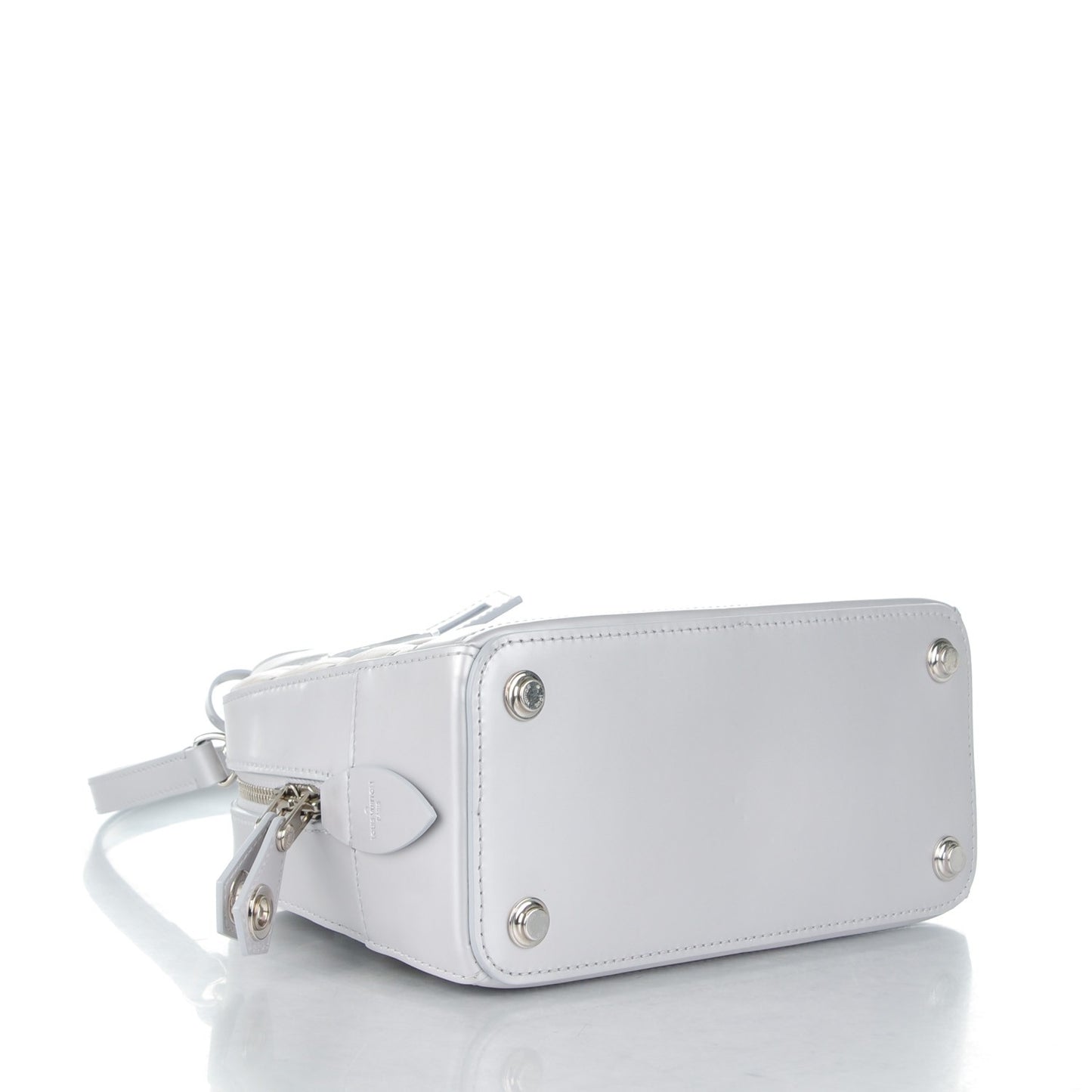 Lambskin Malletage Mini Dora Silver