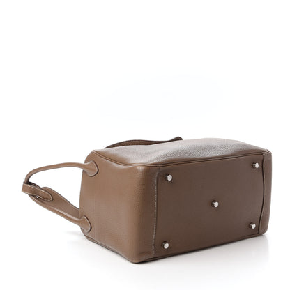 Hermes Taurillon Clemence Lindy 34 Etoupe 4 of 10