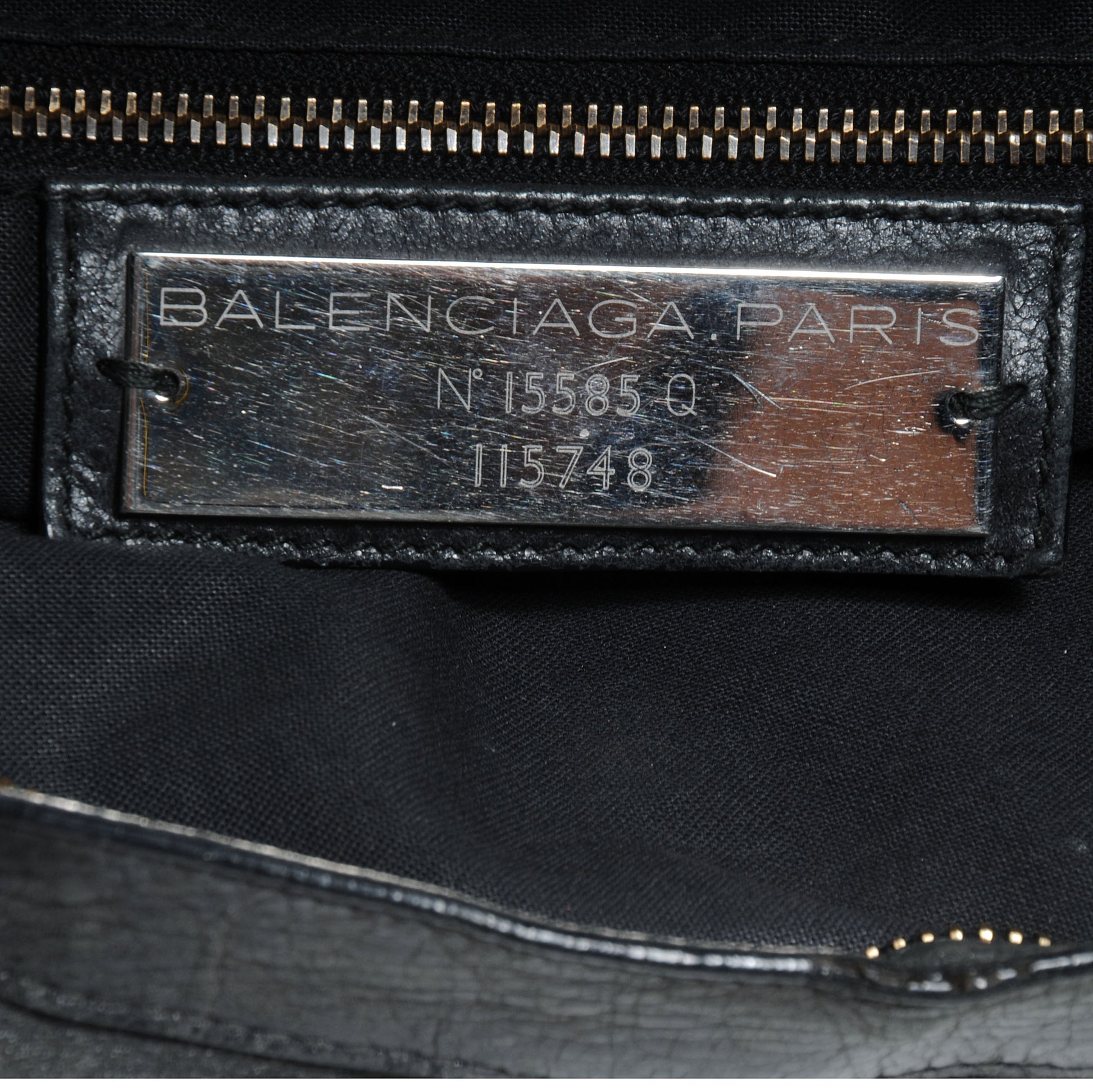 Balenciaga Agneau City Black 5 of 7