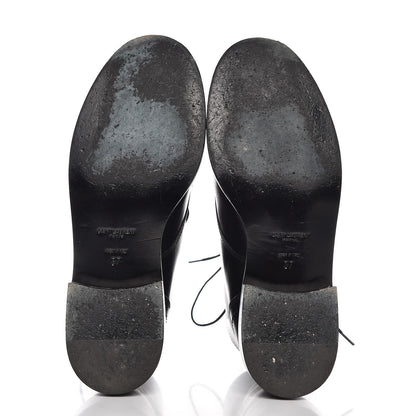 Saint Laurent Smooth Calfskin Ankle Boots 37 Black 7 of 10