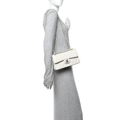 Chanel Caviar Quilted Small Double Flap White 2 of 11