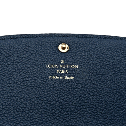 Louis Vuitton Empreinte Monogram Giant Emilie Wallet Gradient Blue 6 of 6