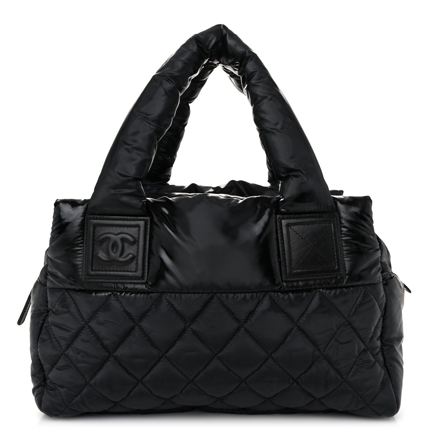 Chanel Nylon Coco Cocoon Zipped Tote Black 1 of 10