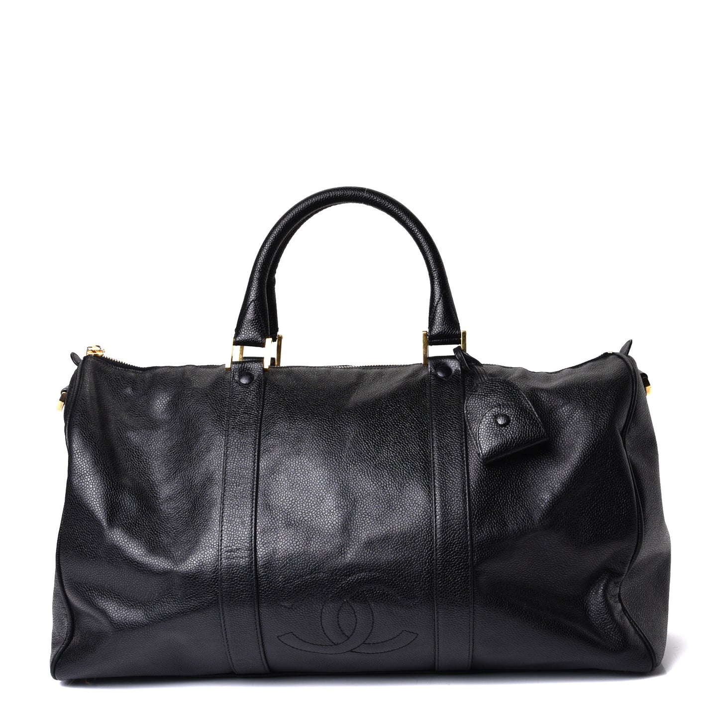 Caviar Timeless CC Duffel Bag Black