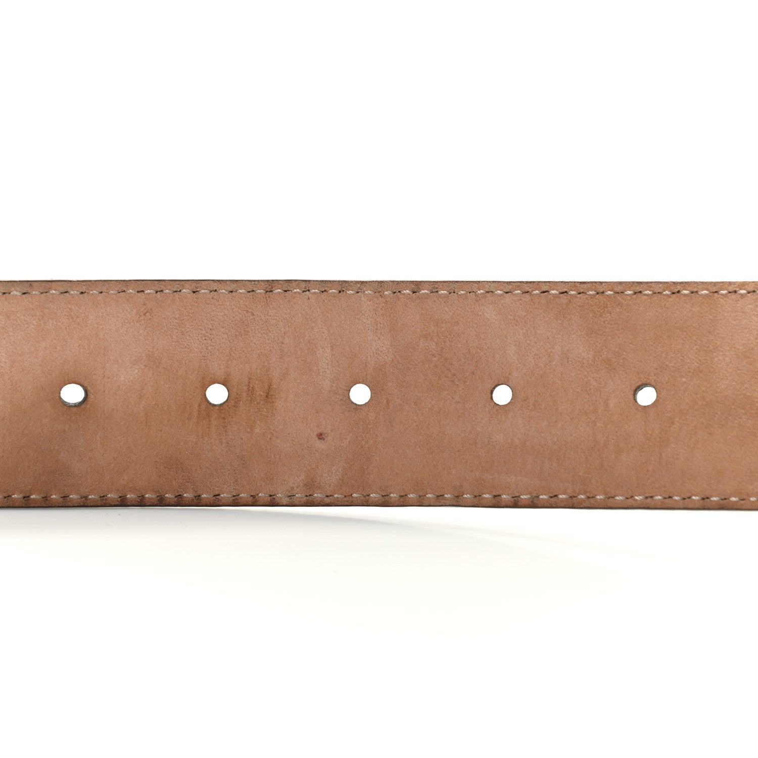 Gucci Metallic Guccissima Interlocking G Belt 90 36 Gold 4 of 8