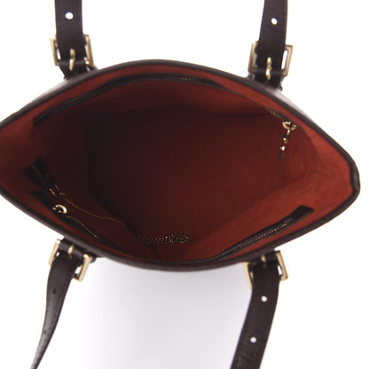 Louis Vuitton Damier Ebene Marais Bucket 23 5 of 9