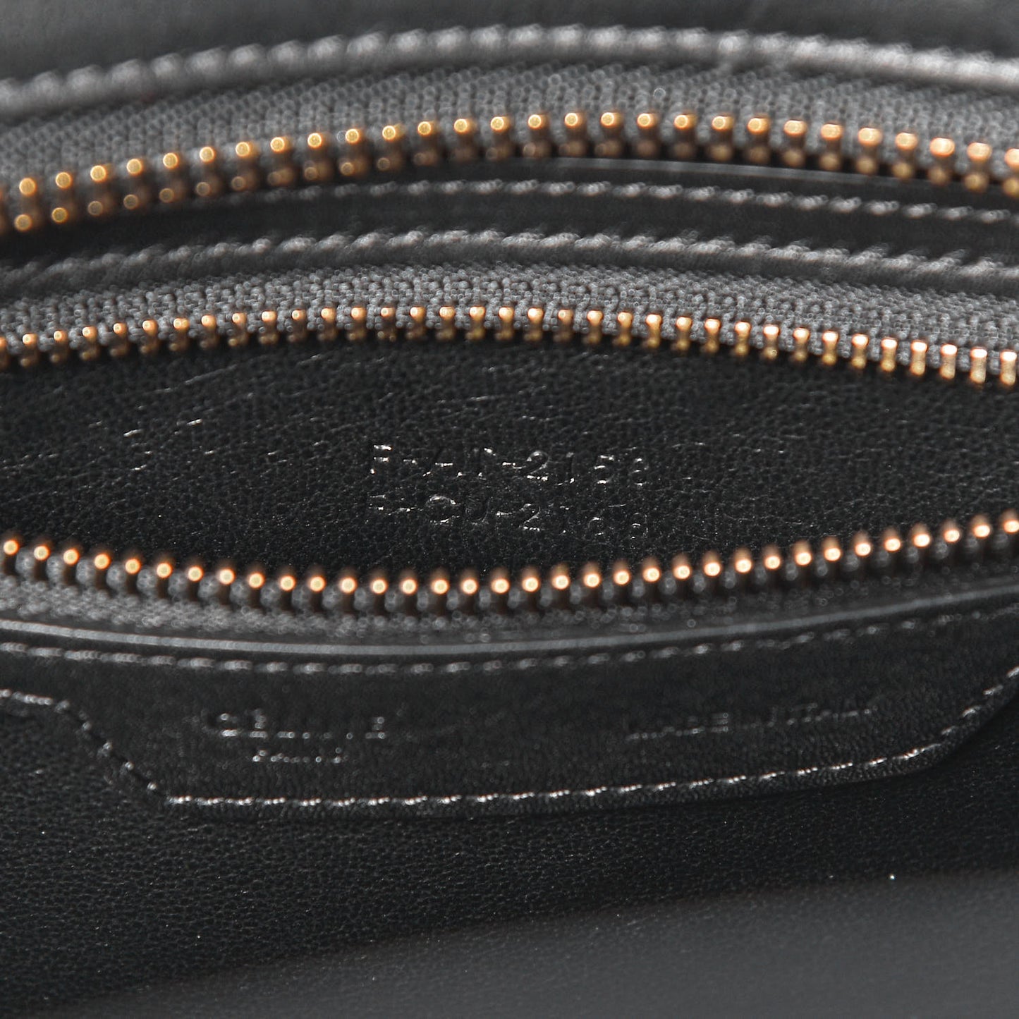 Smooth Calfskin Micro Luggage Black