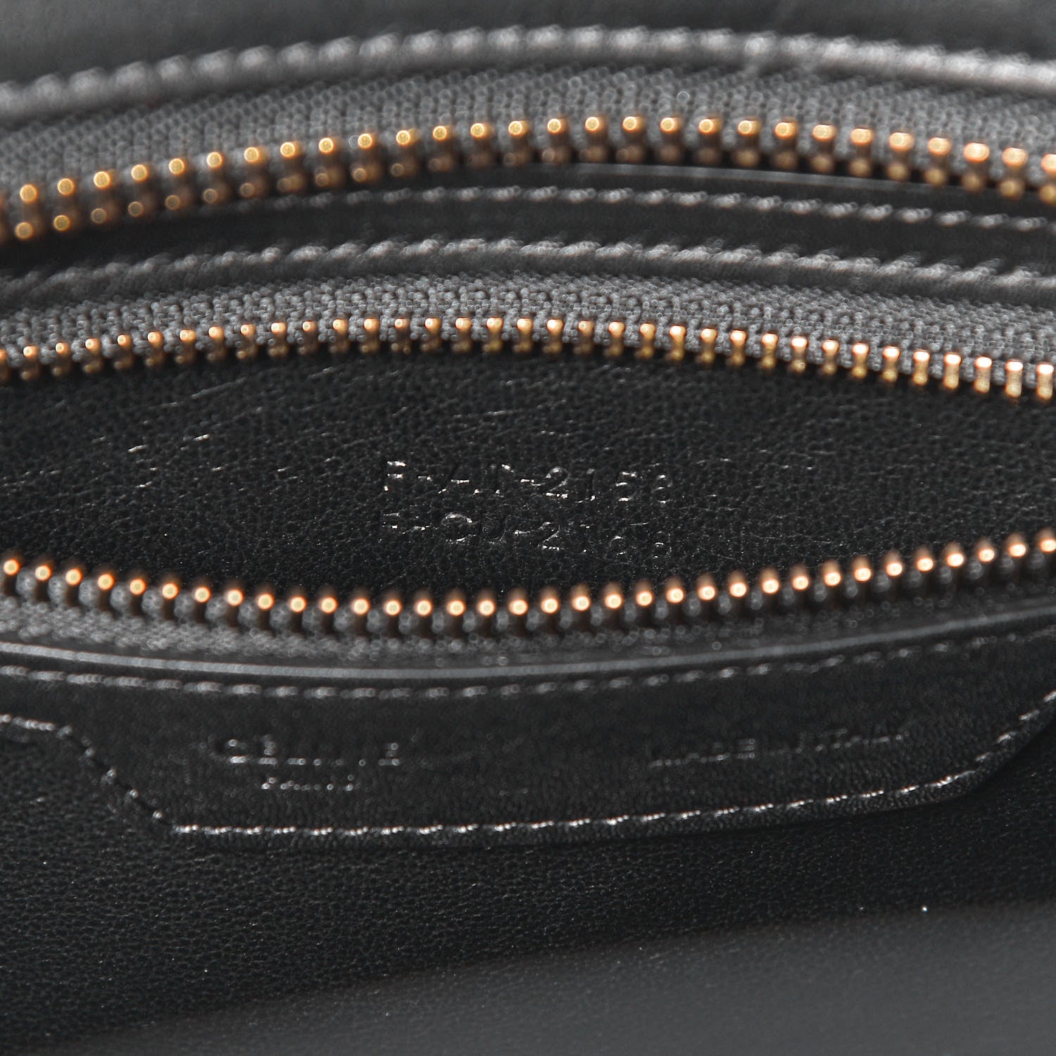 Celine Smooth Calfskin Micro Luggage Black 7 of 11