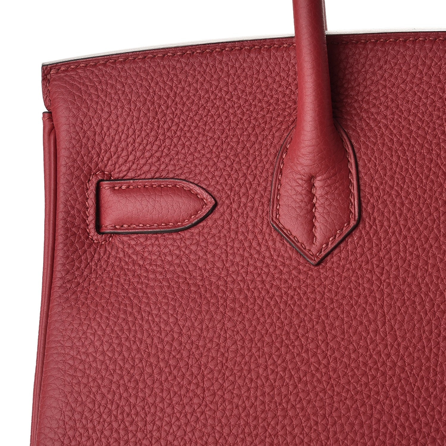 Hermes Togo Birkin 30 Rouge Grenat 22 of 34