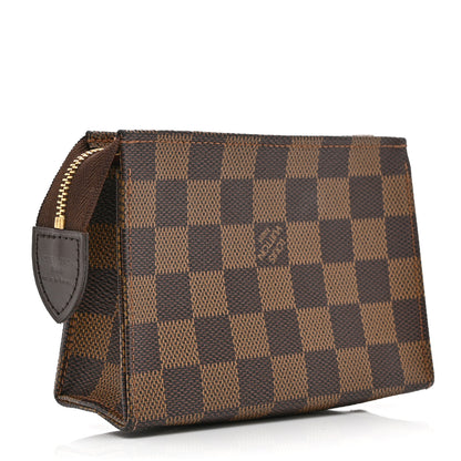 Louis Vuitton Damier Ebene Toiletry Pouch 15 3 of 7