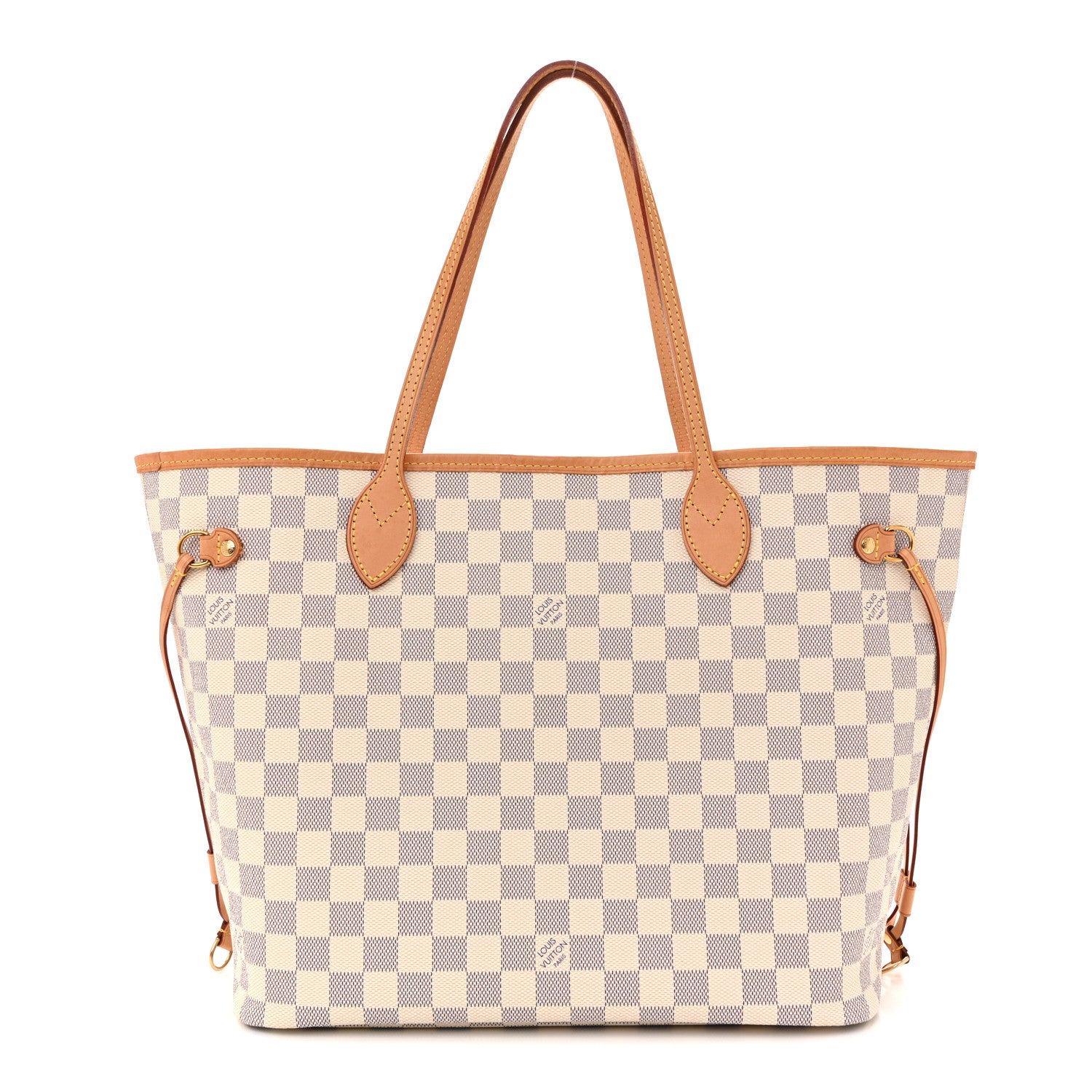 Louis Vuitton Damier Azur Neo Neverfull MM Rose Ballerine 1 of 13