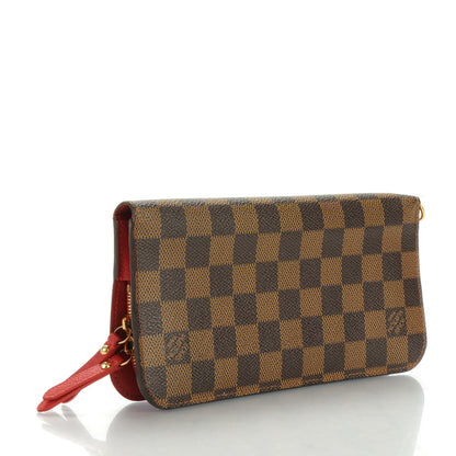 Louis Vuitton Damier Ebene Insolite Wallet Rouge 3 of 6