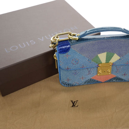 Louis Vuitton Stingray Shagreen Shoulder Bag 6 of 6