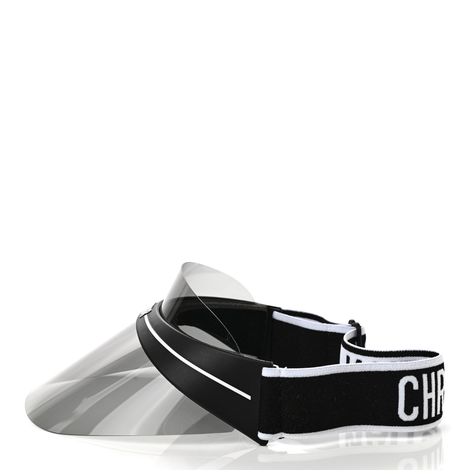 Christian Dior Mirrored DiorClub1 Sun Visor Black 4 of 9