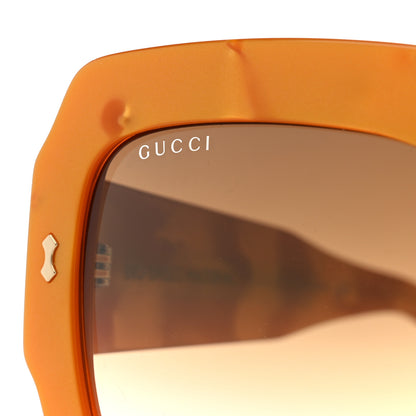 Gucci Acetate Square Sunglasses GG1111S Yellow 7 of 8