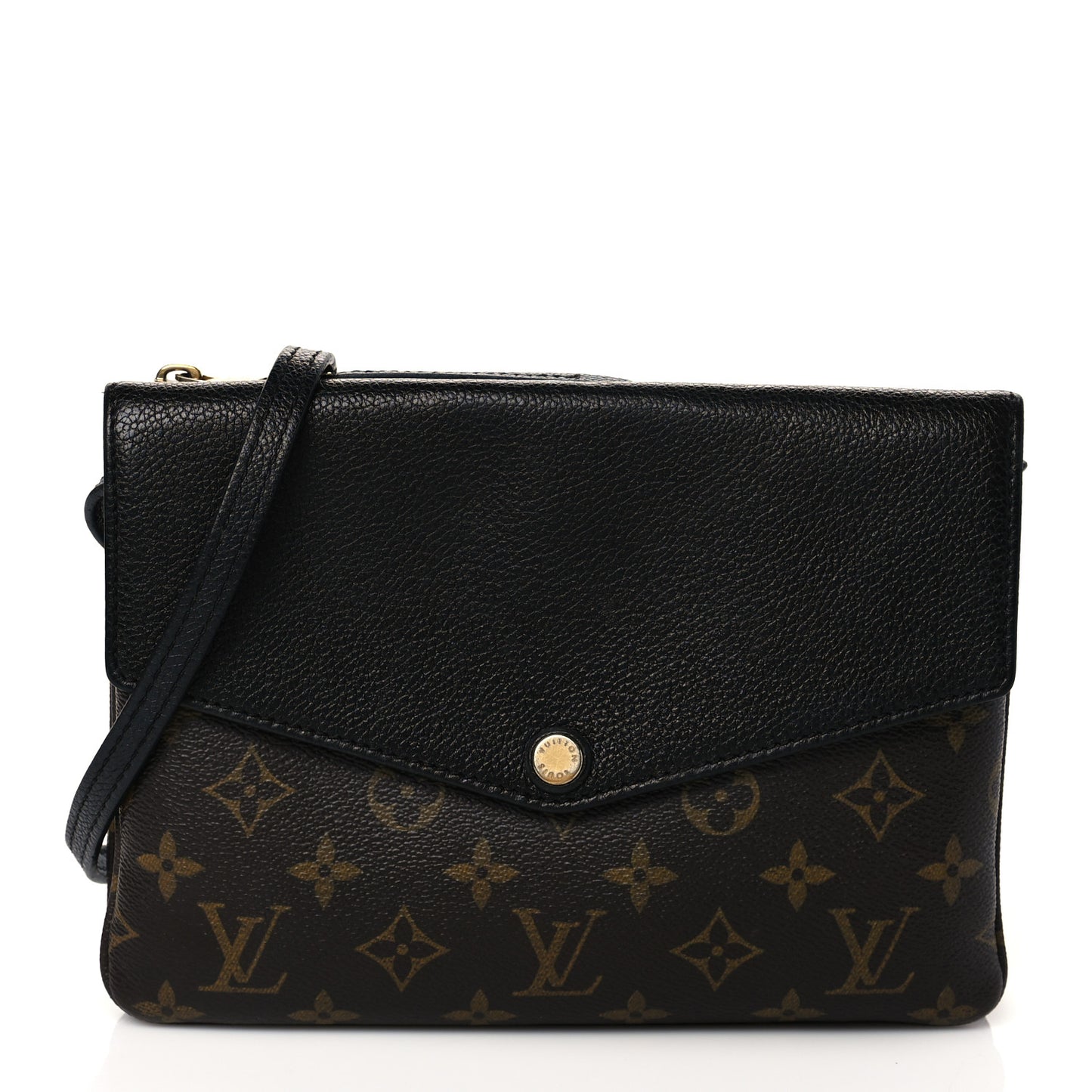 Monogram Twice Pochette Black