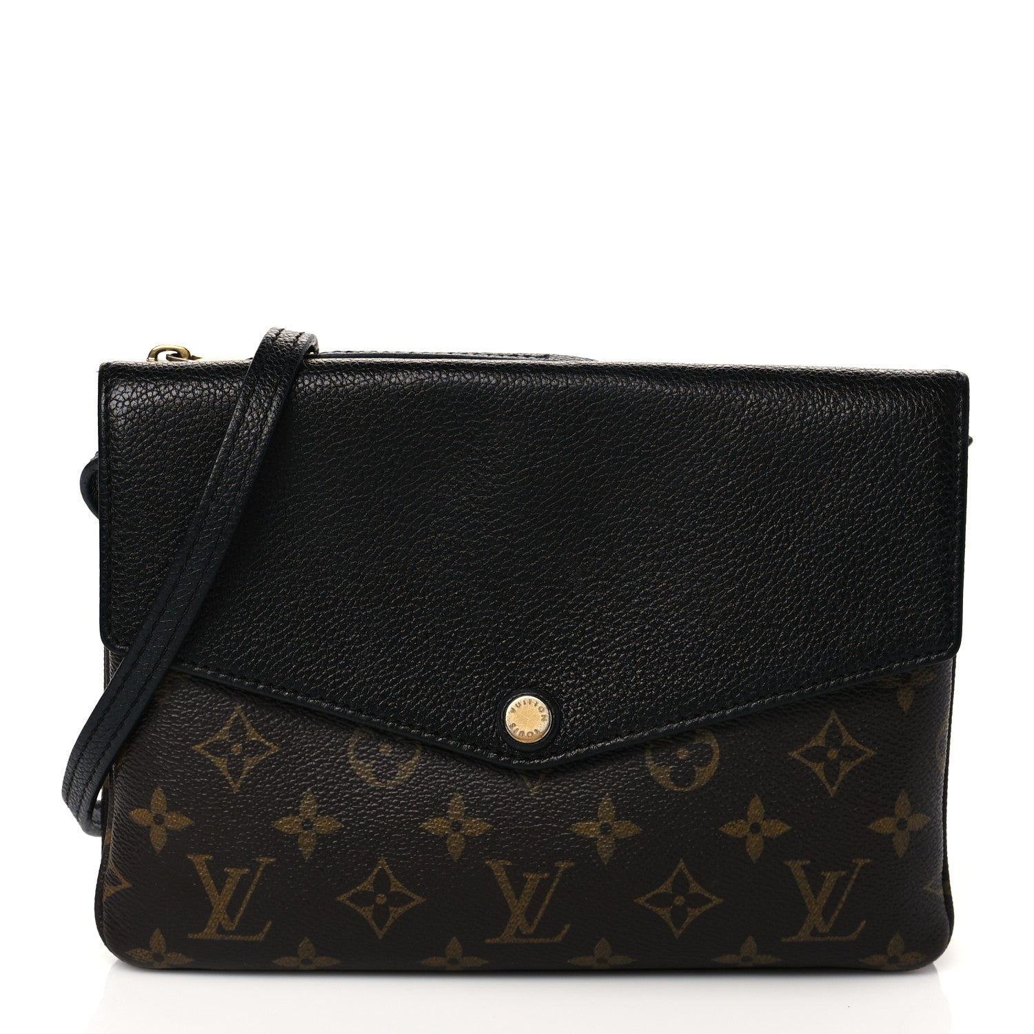 Louis Vuitton Monogram Twice Pochette Black 1 of 10
