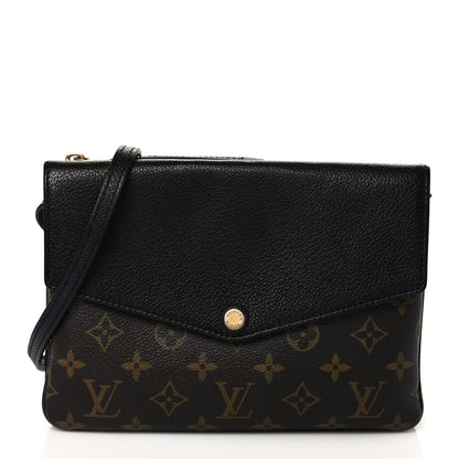 Louis Vuitton Monogram Twice Pochette Black 1 of 10