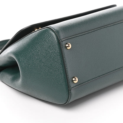 Dolce & Gabbana Dauphine Medium Miss Sicily Satchel Green 8 of 9