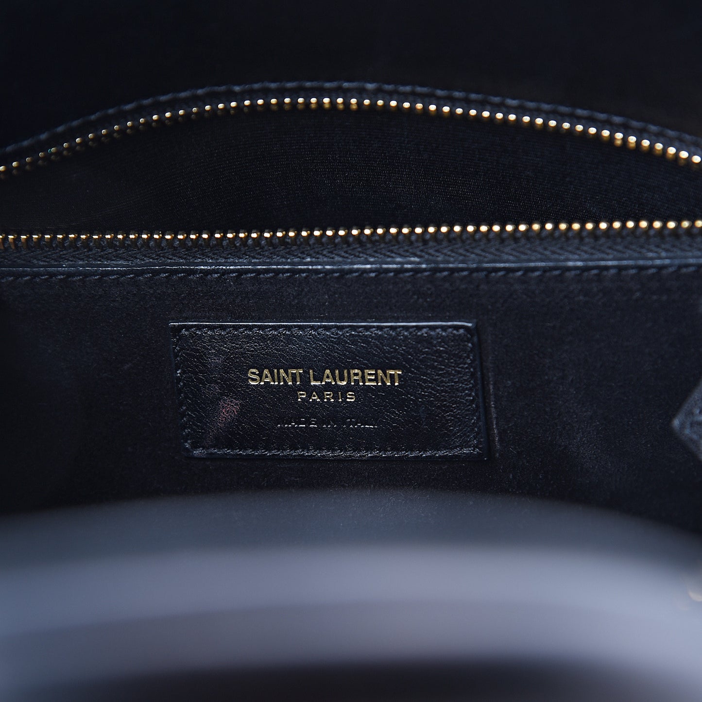 Calfskin Small Sac De Jour Black