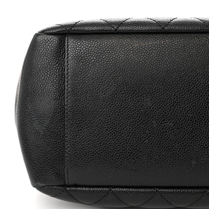 Chanel Caviar Quilted Grand Shopping Tote GST Black 12 of 14