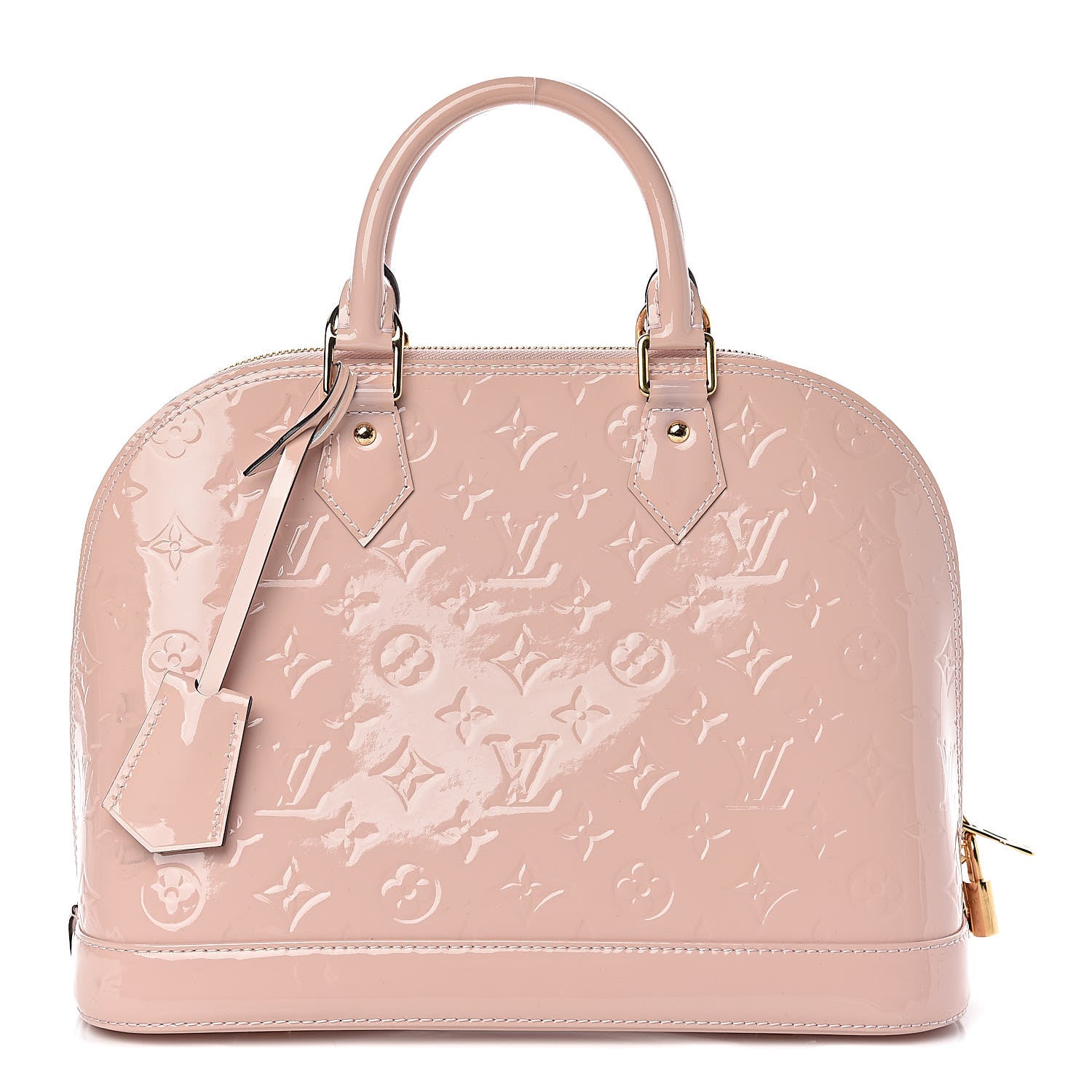 Louis Vuitton Vernis Alma PM Rose Ballerine 1 of 12