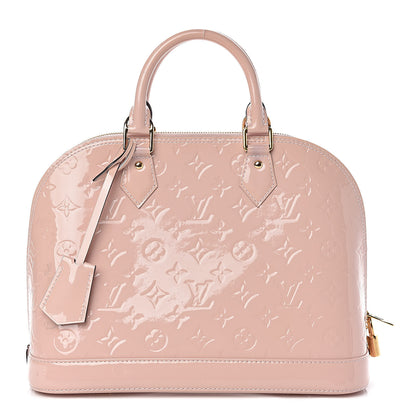Louis Vuitton Vernis Alma PM Rose Ballerine 1 of 12
