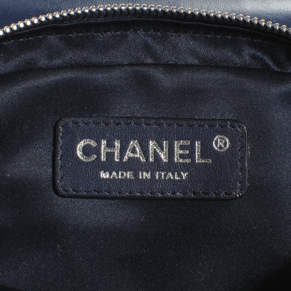 Chanel Calfskin Ultimate Stitch Mini Flap WOC Bag Navy 7 of 8