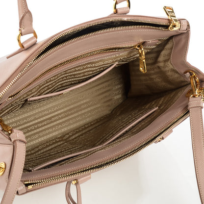 Prada Saffiano Medium Galleria Double Zip Tote Cammeo 6 of 10