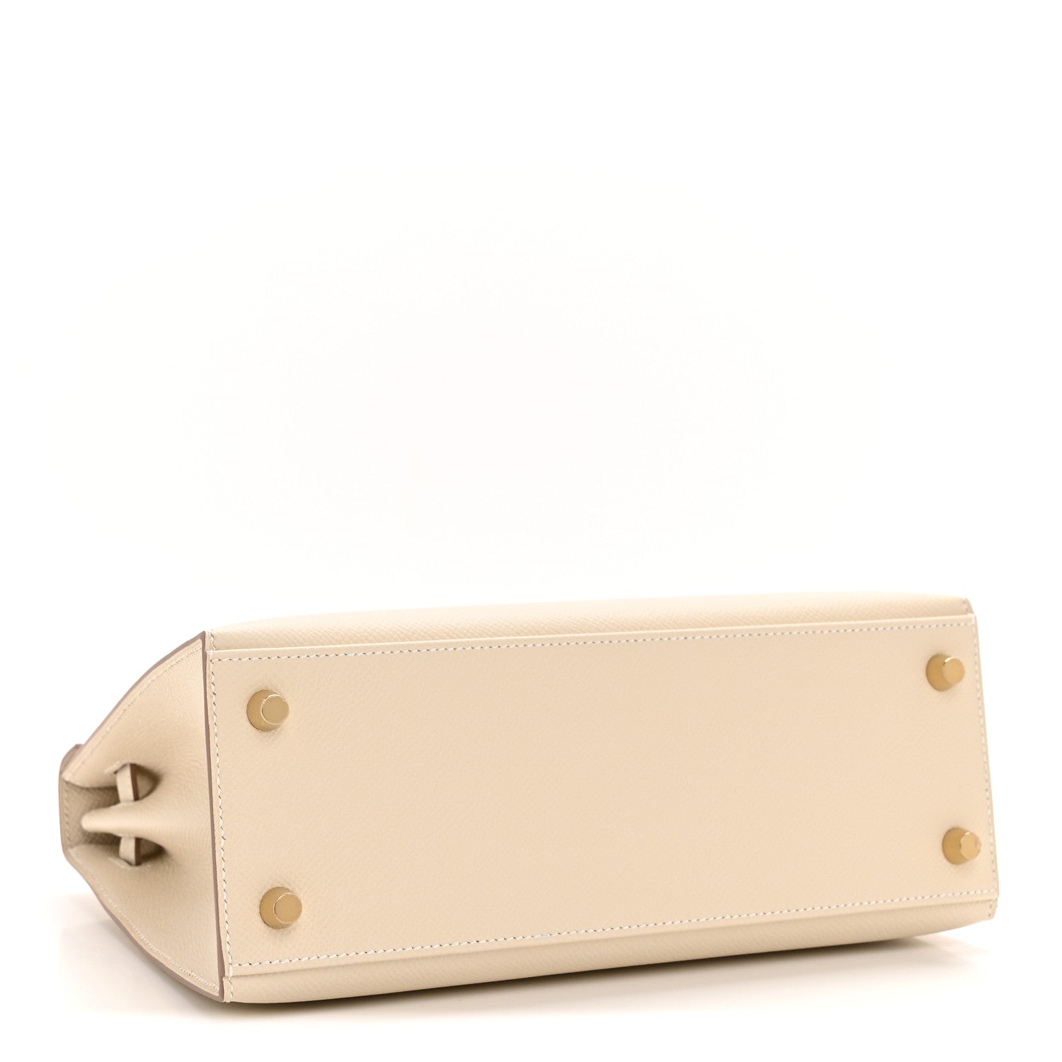 Hermes Epsom Kelly Sellier 25 Craie 4 of 10