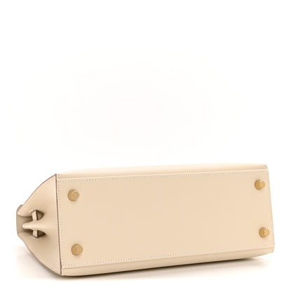 Hermes Epsom Kelly Sellier 25 Craie 4 of 10