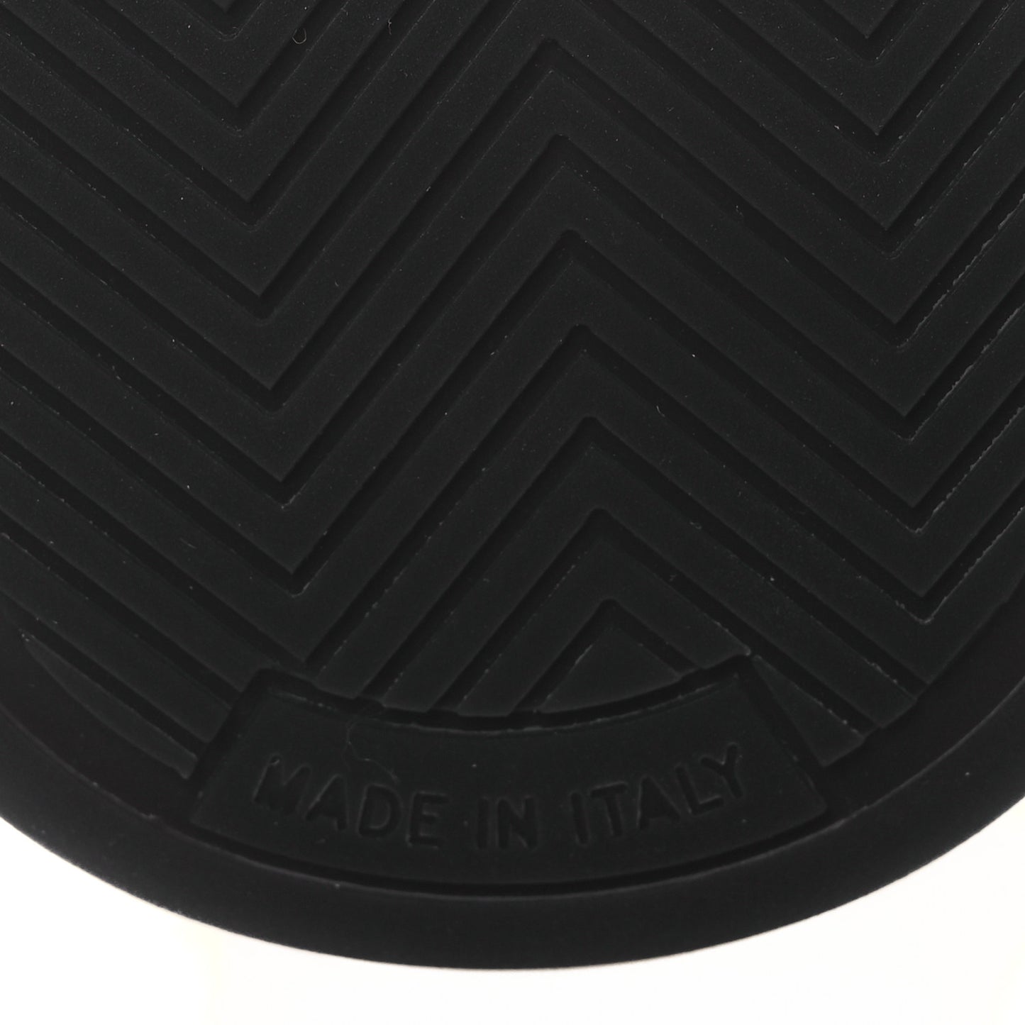 Suede Calfskin Logo Sneakers 40 Black White