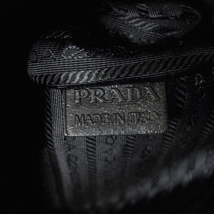 Prada Cervo Deerskin Messenger Bag Nero Black 9 of 9