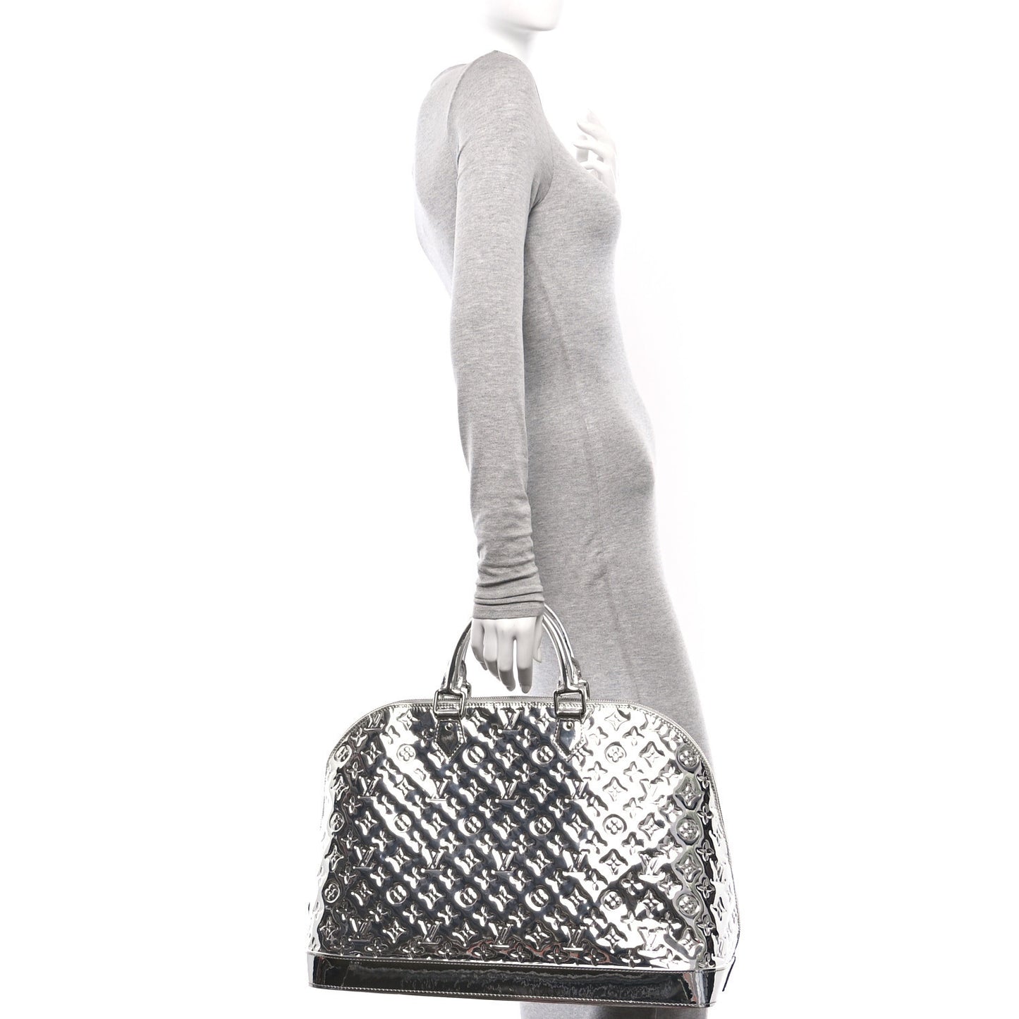 Monogram Miroir Alma GM XL Silver