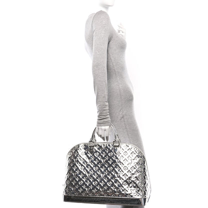 Louis Vuitton Monogram Miroir Alma GM XL Silver 2 of 9