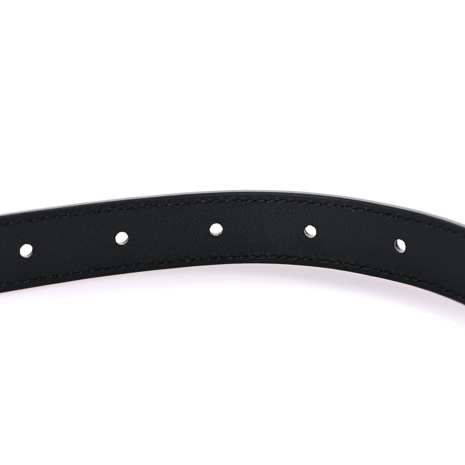 Gucci Calfskin Double G 20mm Belt 85 34 Black 4 of 5
