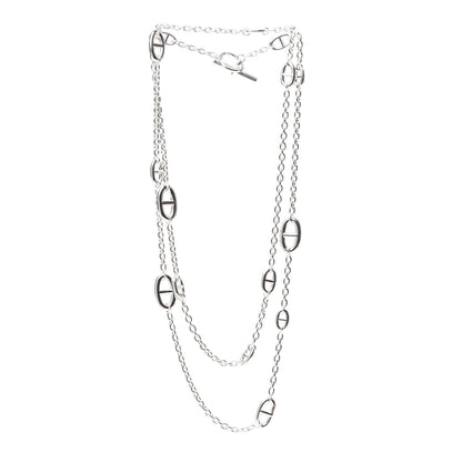 Hermes Sterling Silver Farandole Necklace 120 2 of 4
