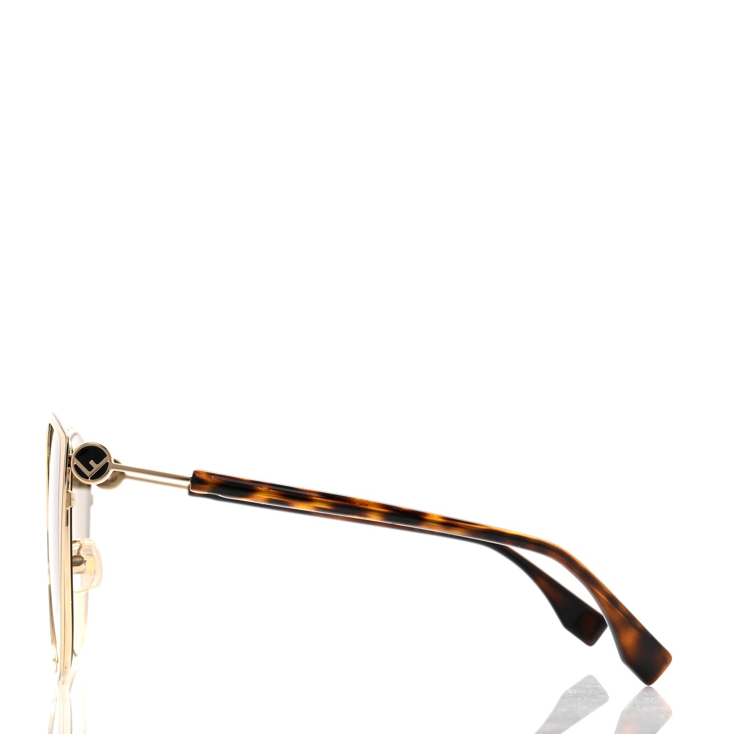 Fendi Cat Eye F is Fendi Sunglasses FF 0395/F/S Tortoise 3 of 7