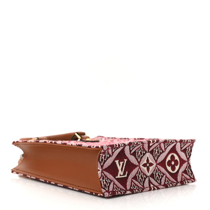 Louis Vuitton Jacquard Since 1854 Petit Sac Plat Bordeaux 4 of 11