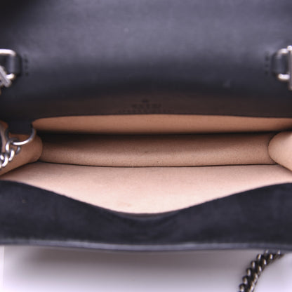 Gucci GG Supreme Monogram Super Mini Dionysus Shoulder Bag Black 5 of 16