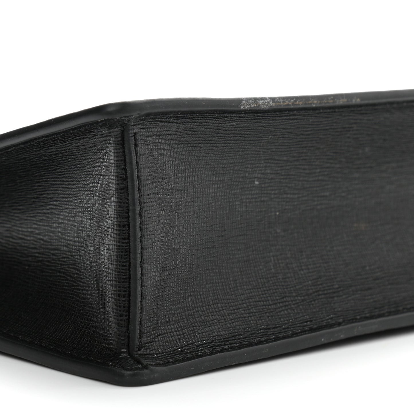 Saffiano Virtus Small Shoulder Bag Black