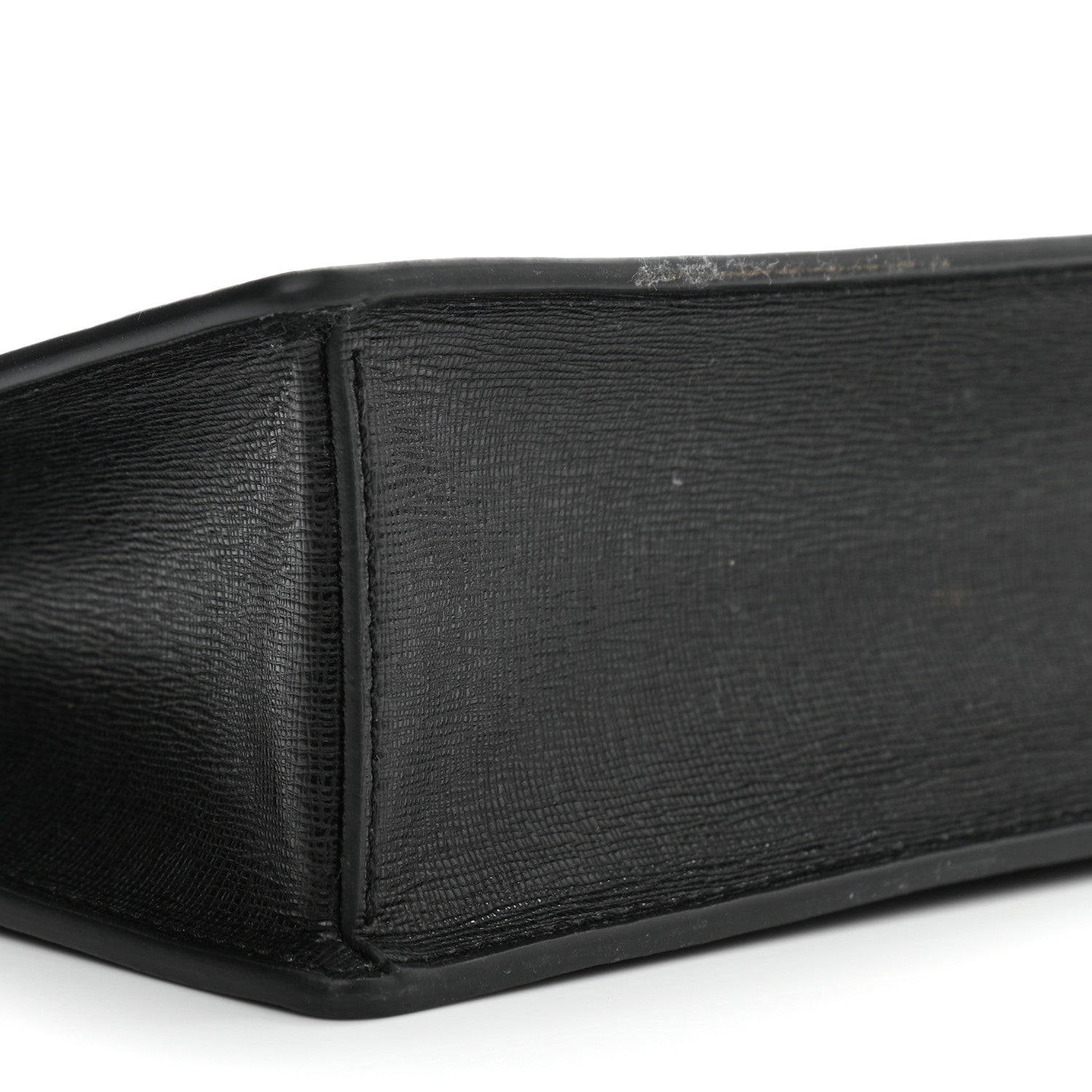 Versace Saffiano Virtus Small Shoulder Bag Black 9 of 12