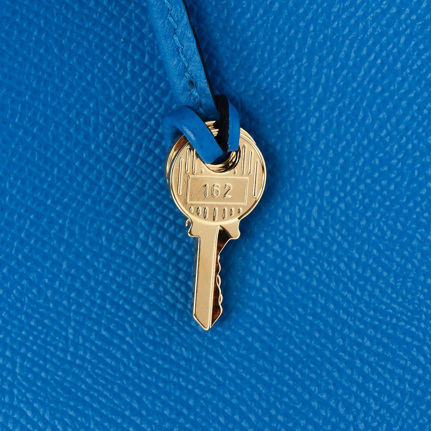 Epsom Birkin 35 Bleu Zanzibar