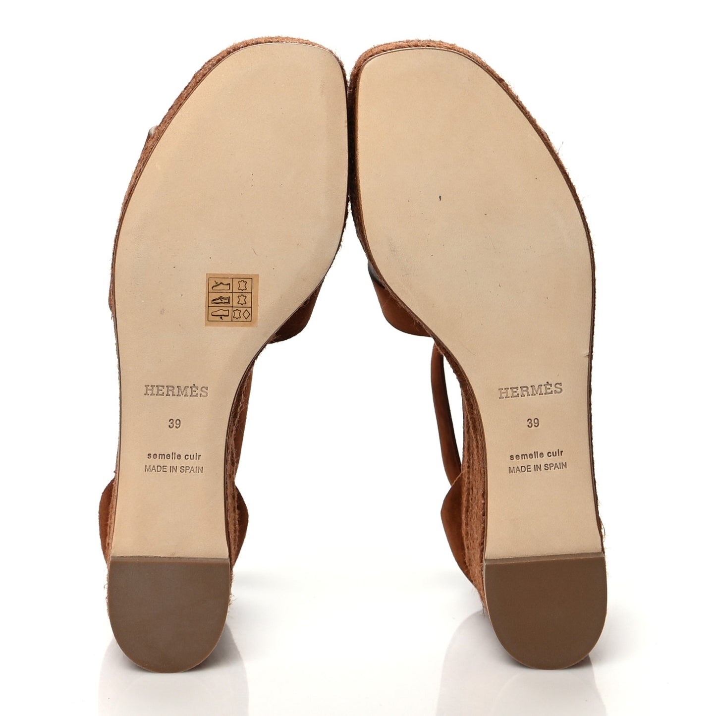 Suede Elda Espadrille Wedge Sandals 39 Gold