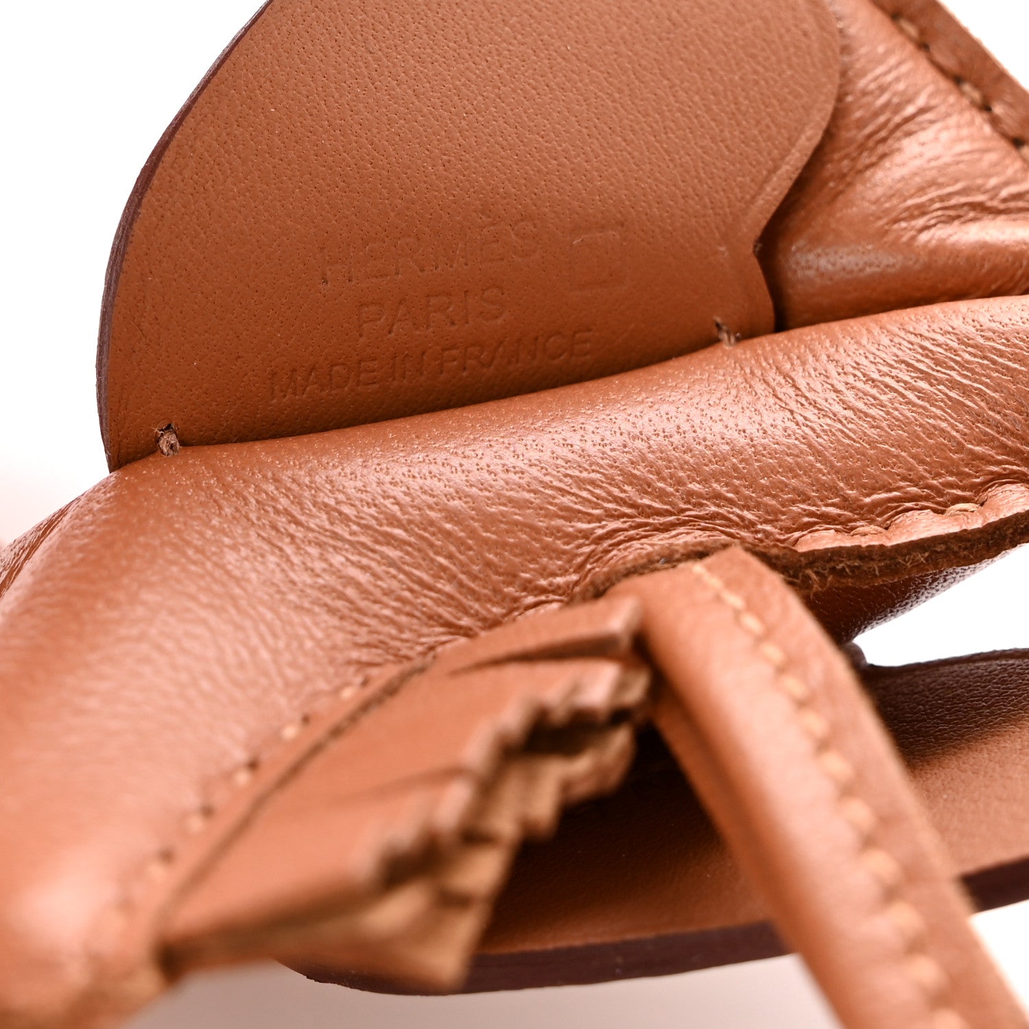 Hermes Milo Lambskin Matte Alligator Touch Grigri Rodeo Pegase Horse Bag Charm PM Gold 3 of 5
