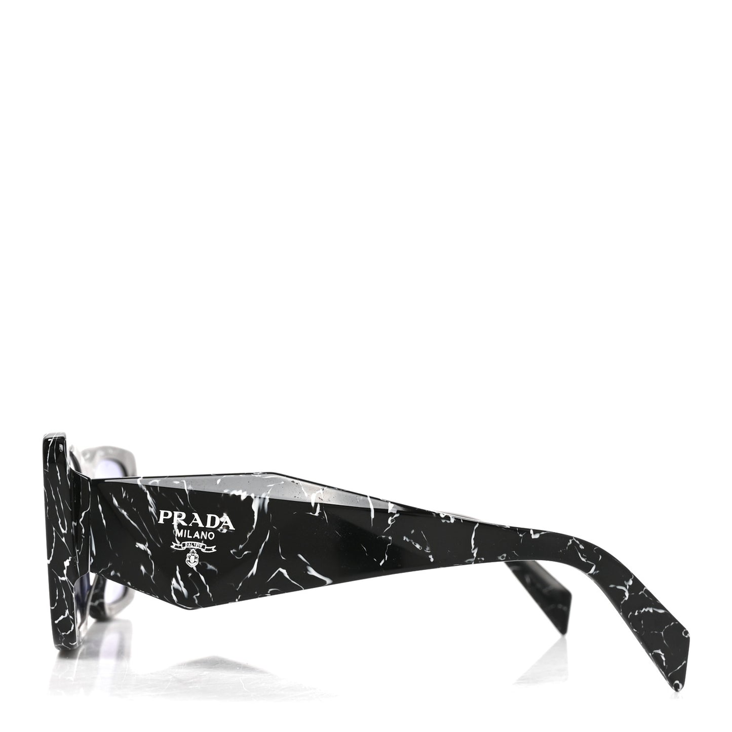 Acetate Symbole Sunglasses SPR 08Y Black Marble