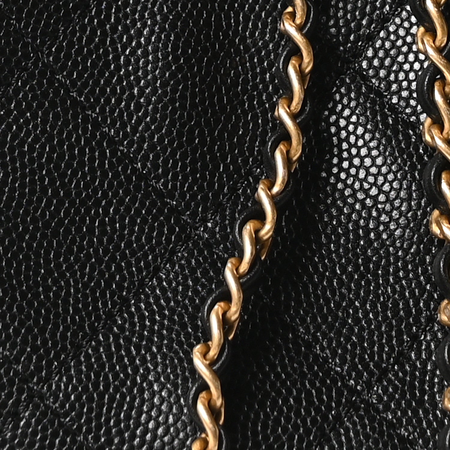 Chanel Caviar Quilted Medium Chanel 25 Handbag Black 9 of 11