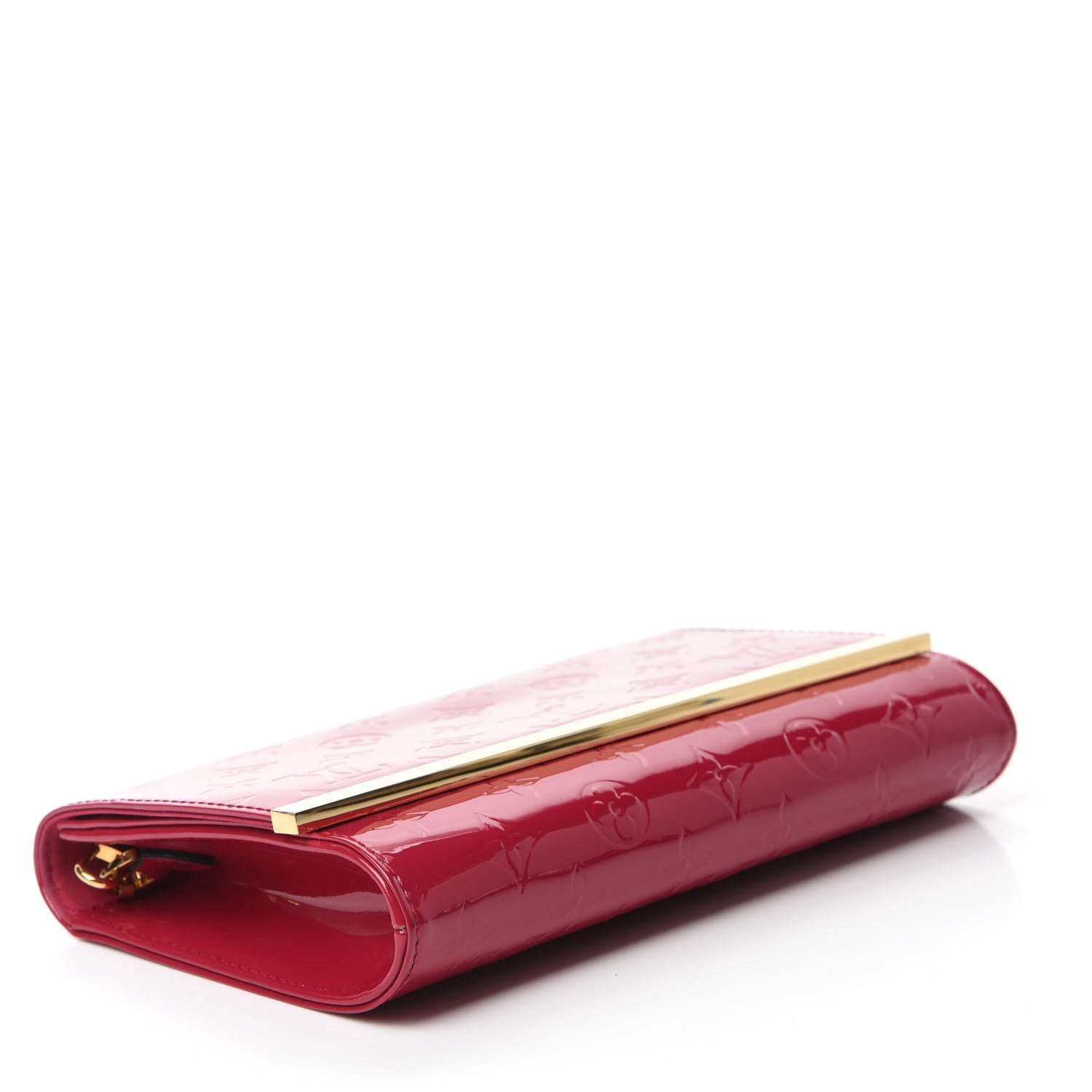 Louis Vuitton Vernis Ana Clutch Rose Indien 5 of 11