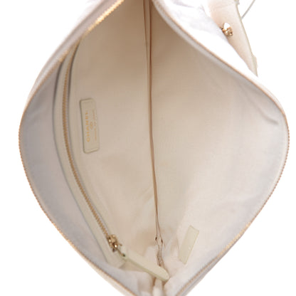 Chanel Iridescent Caviar Medium Night by the C Pouch Clutch White 5 of 8