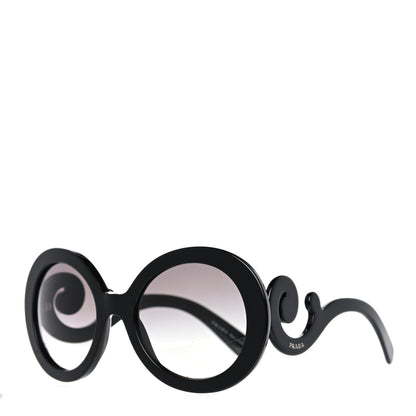 Prada Baroque Sunglasses SPR 27N Black 1 of 7